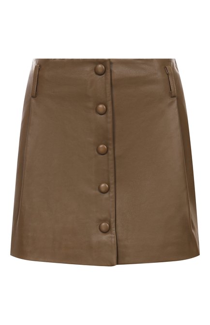 Женская кожаная юбка IRO, арт. WM31BRI0NE/AX403