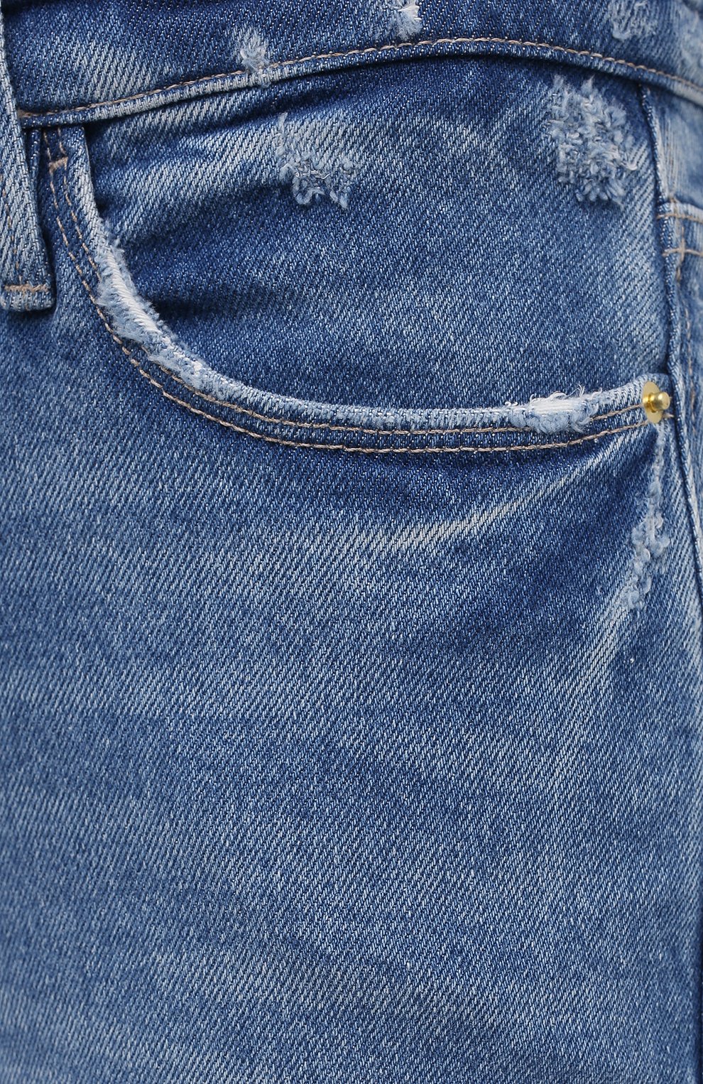 Джинсы FRAME DENIM синего цвета по цене 25600 руб., арт. LPXSY118, фото 5 Джинсы FRAME DENIM, арт. LPXSY118, фото 5