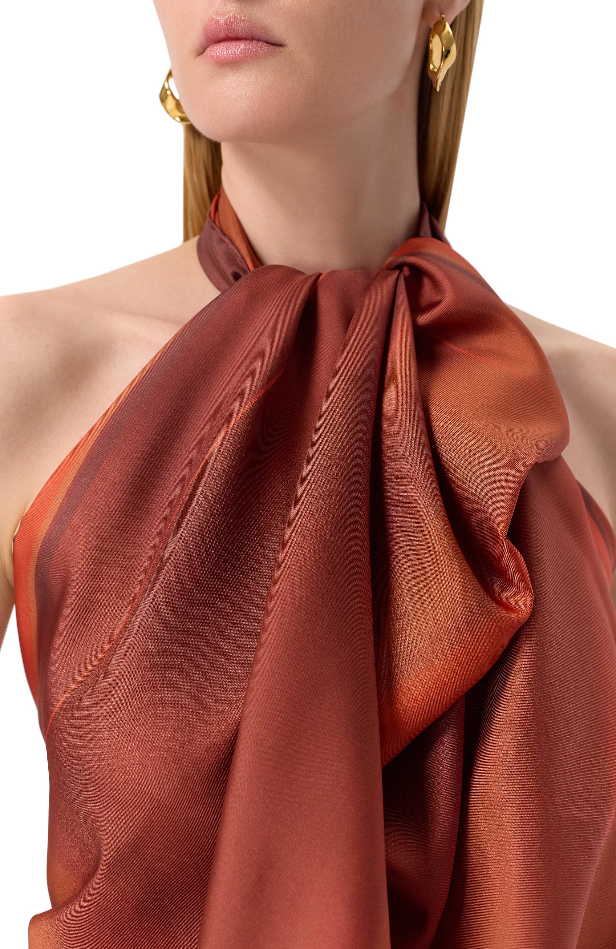 Шелковый платок KITON, арт. D53754K0530H04, фото 2