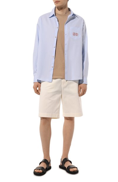 Кожаные сандалии GIANVITO ROSSI, арт. U32250.05G0M.CFJNENN, фото 2