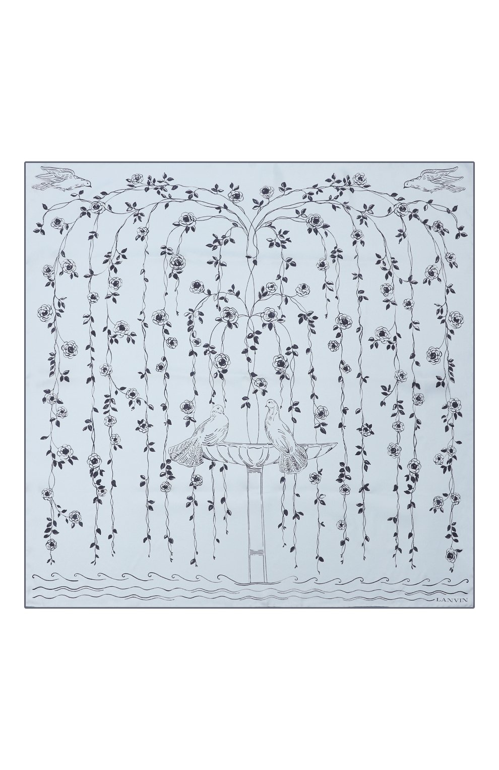 Шелковый платок LANVIN, арт. 6L9090/SR558, фото 5