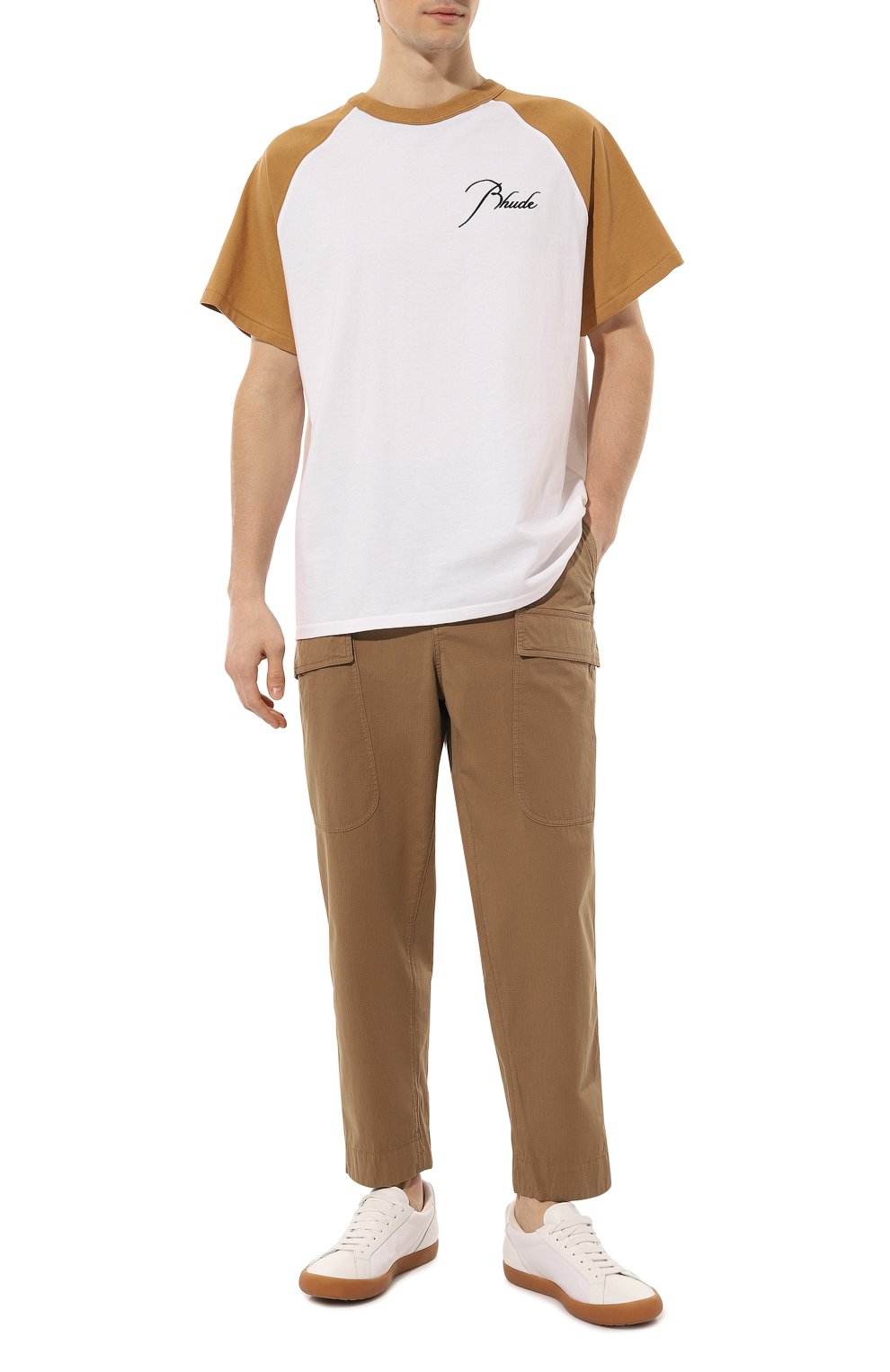 Хлопковая футболка RHUDE, арт. RHPS23TT05837142, фото 2