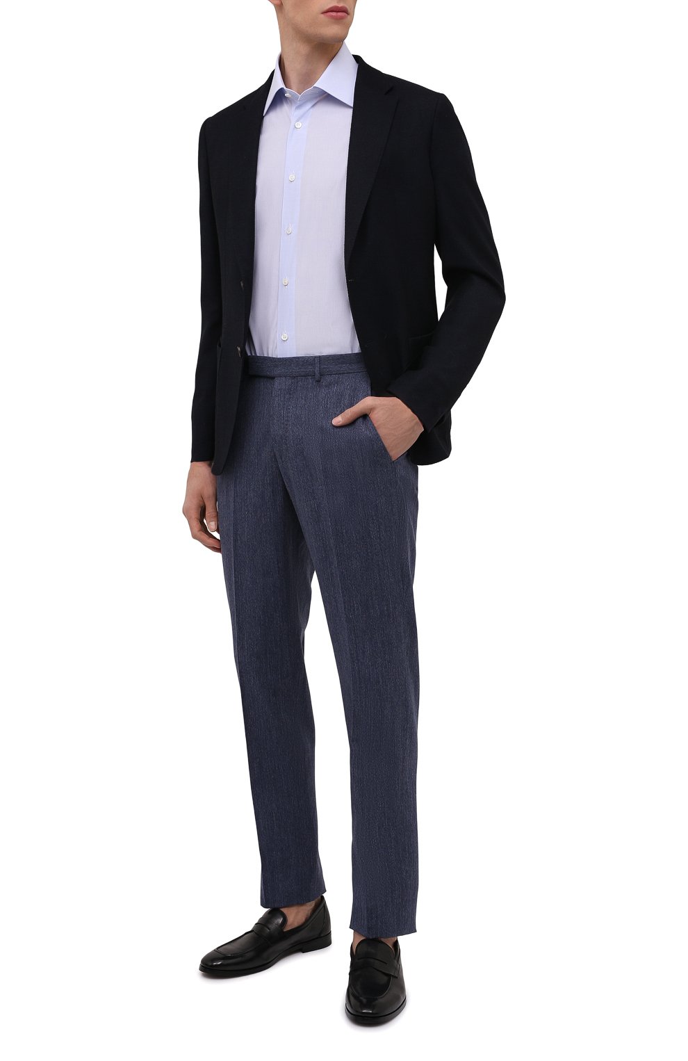 Хлопковая рубашка BRIONI, арт. RCMA0M/PZ005, фото 2