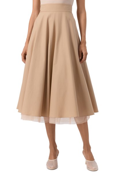 Хлопковая юбка DOROTHEE SCHUMACHER, арт. 148605, фото 3