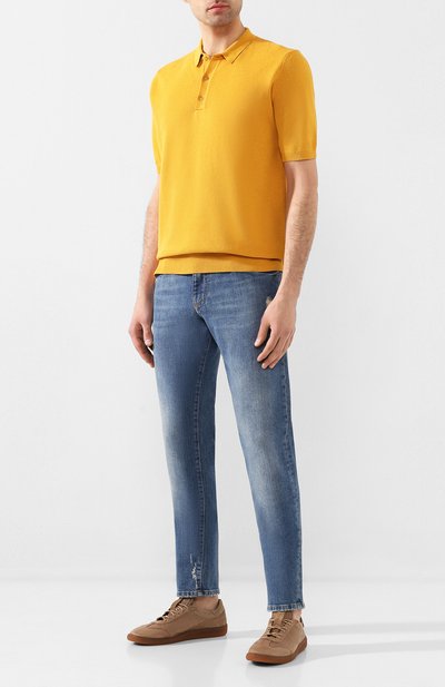 Поло из смеси льна и хлопка ALTEA, арт. 2051311, фото 2