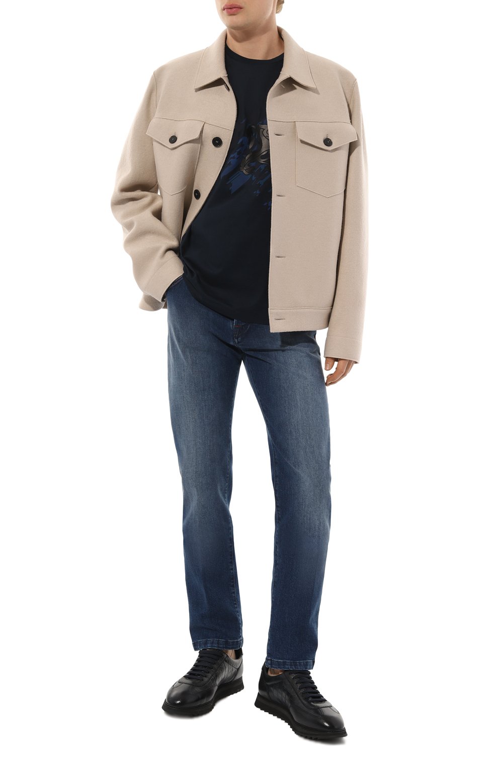 Хлопковая футболка ZILLI, арт. TSR001M0110VPP000, фото 2