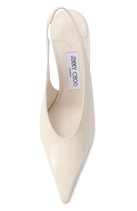 Лакированные туфли Isa 95 Jimmy Choo ISA95PAT Кремовый  ISA95PAT Фото 6