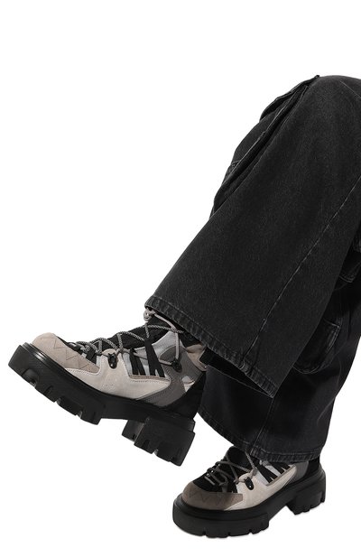 Комбинированные ботинки MSGM, арт. 3541MDS802/507, фото 3