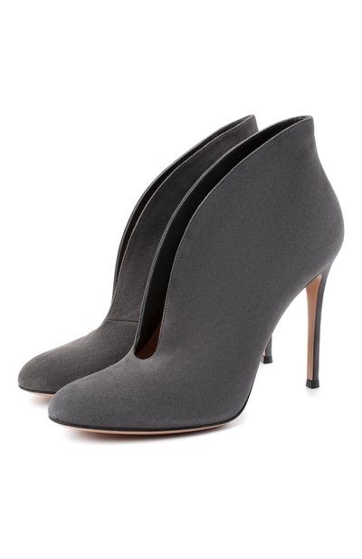 Замшевые ботильоны vamp GIANVITO ROSSI, арт. G29450.15RIC.CAS, фото 1