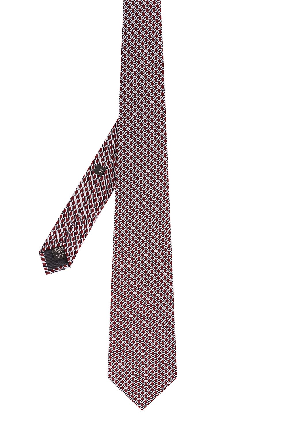 Шелковый галстук с узором ZEGNA, арт. Z3E41/1XW, фото 2