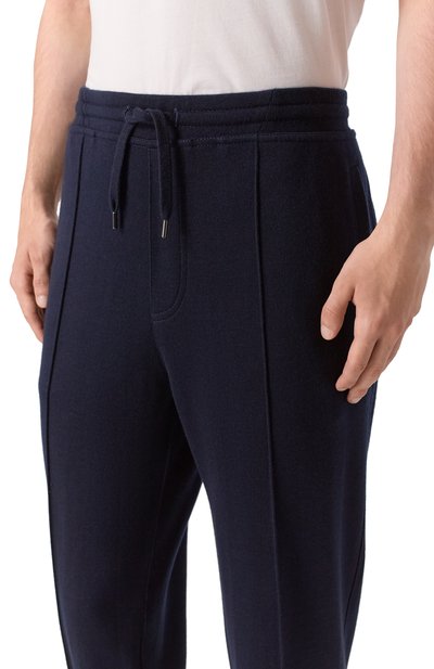 Джоггеры из кашемира и шелка BRUNELLO CUCINELLI, арт. MM8353263G, фото 5