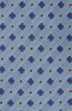 Мужской шелковый галстук BROUBACK светло-голубого цвета, арт. TIE 8CM/SS24 | Фото 4 (Нос: Не проставлено; Материал сплава: Проставлено; Материал: Текстиль, Шелк; Принт: С принтом)
