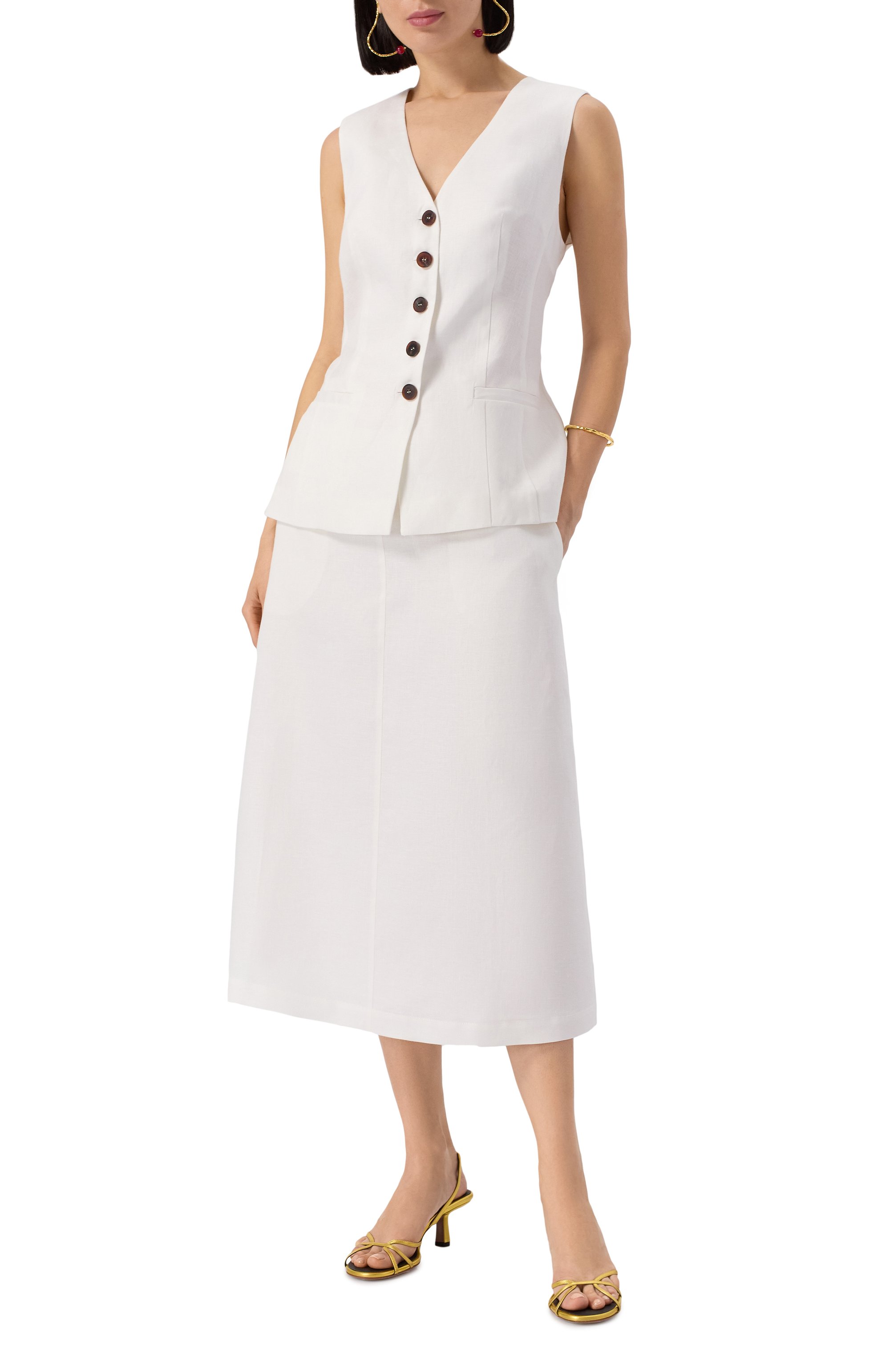 Льняная юбка NOBLE&BRULEE, арт. NB74/080324/525, фото 2