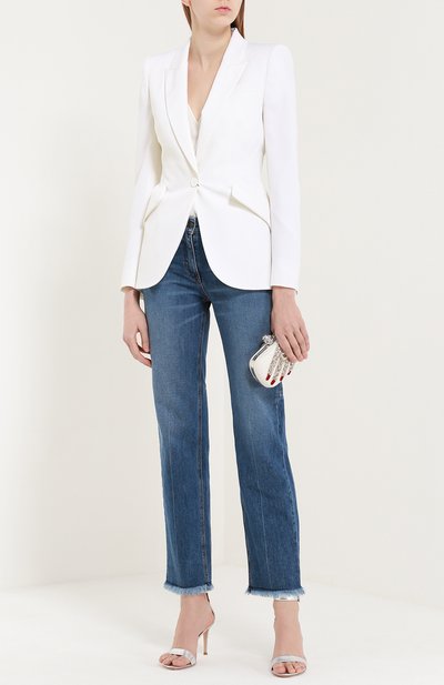 Приталенный жакет с остроконечными лацканами ALEXANDER MCQUEEN, арт. 358166/QIJ12, фото 2