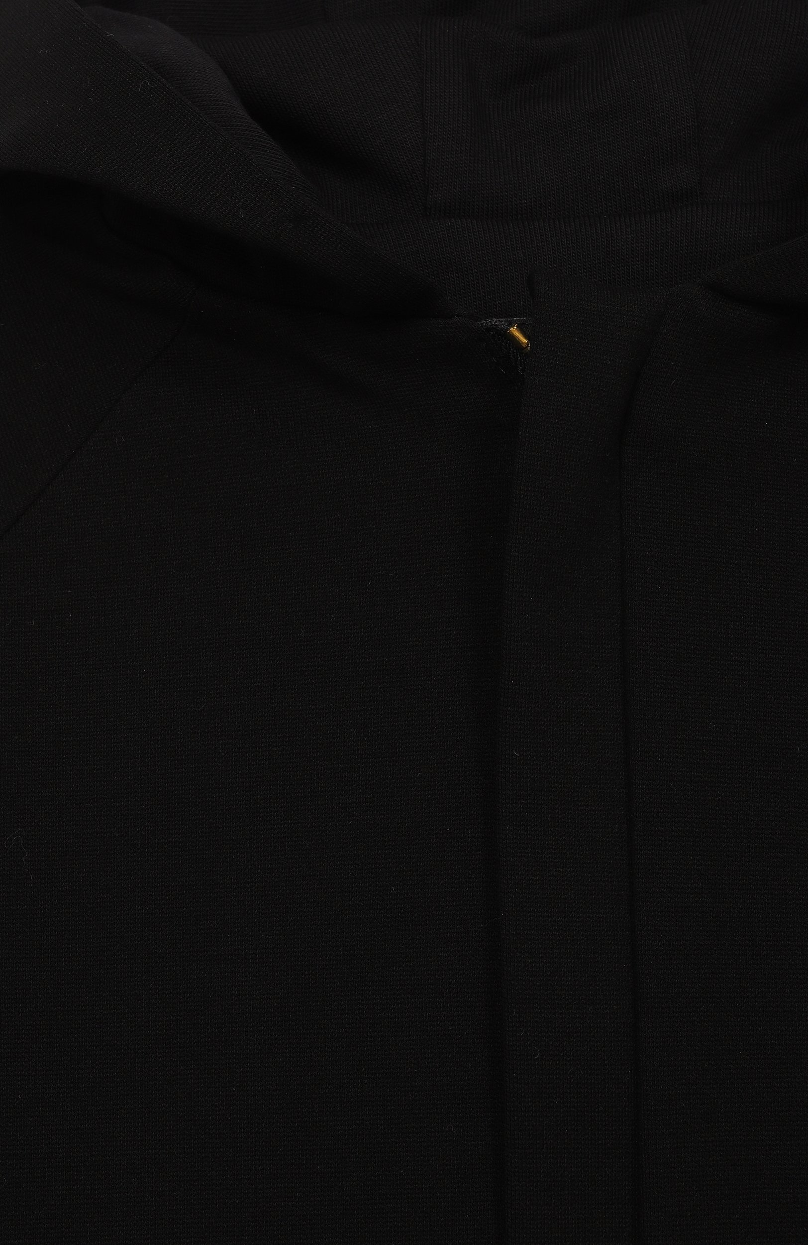 Толстовка из вискозы BALMAIN черного цвета по цене 39150 руб., арт. BZ2527, фото 3 Толстовка из вискозы BALMAIN, арт. BZ2527, фото 3