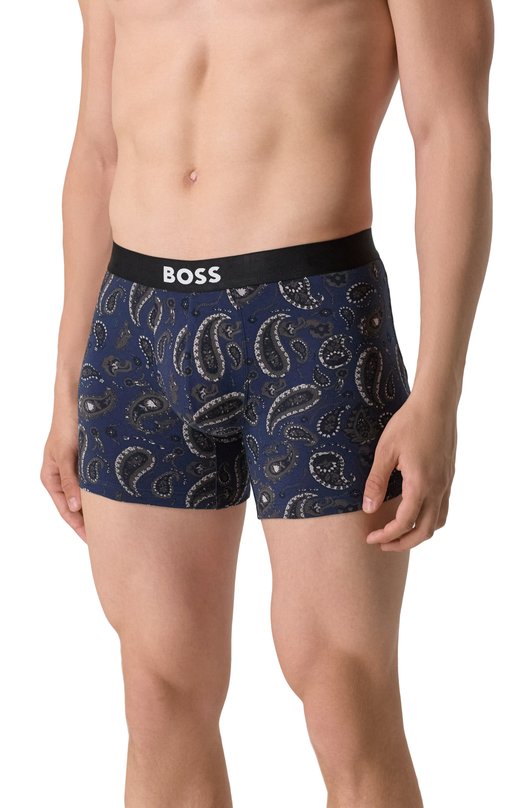 Комплект из трех боксеров BOSS 50549856 Синий  50549856 Фото 4