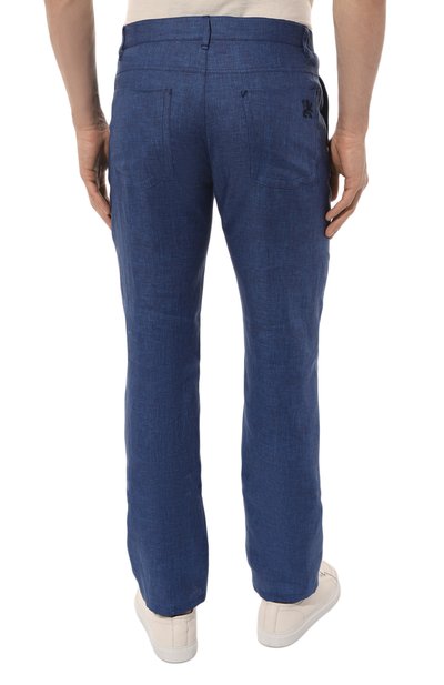 Льняные брюки ZILLI, арт. M0Z-D0180-LIN01/R001, фото 4