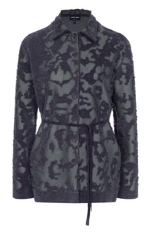 Шелковая рубашка Giorgio Armani GW002431/AF19837 Синий GW002431/AF19837