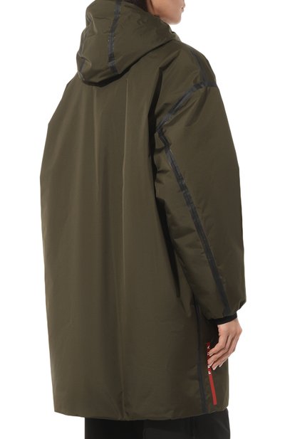 Плащ prada linea rossa PRADA хаки цвета по цене 310000 руб., арт. 29X984-1XYV-F0O4J-212, фото 4 Плащ prada linea rossa PRADA, арт. 29X984-1XYV-F0O4J-212, фото 4