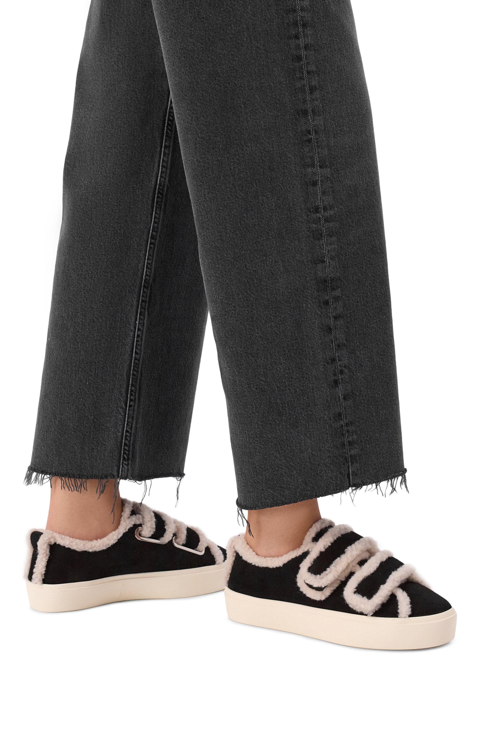 Замшевые кеды shearling low velcro INUIKII, арт. 1001.001.0231, фото 2