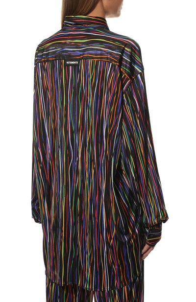Рубашка из вискозы VETEMENTS, арт. UE52SH480W 1639/W, фото 4