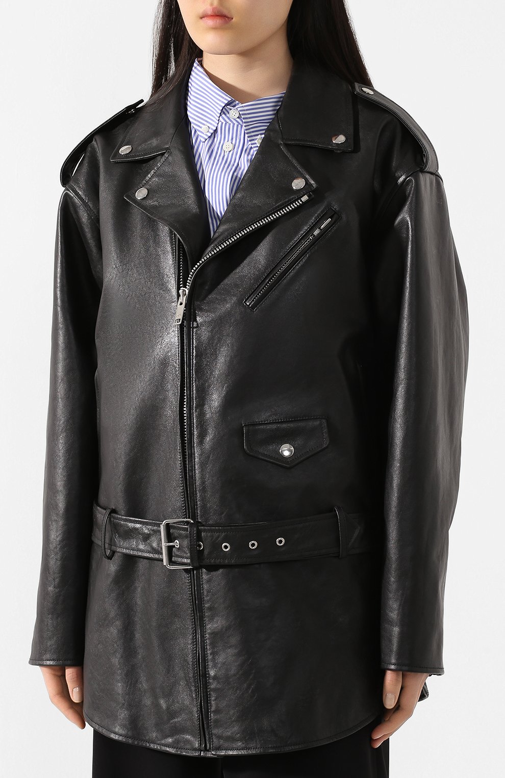 Кожаная куртка BALENCIAGA, арт. 620767/TIS01, фото 3