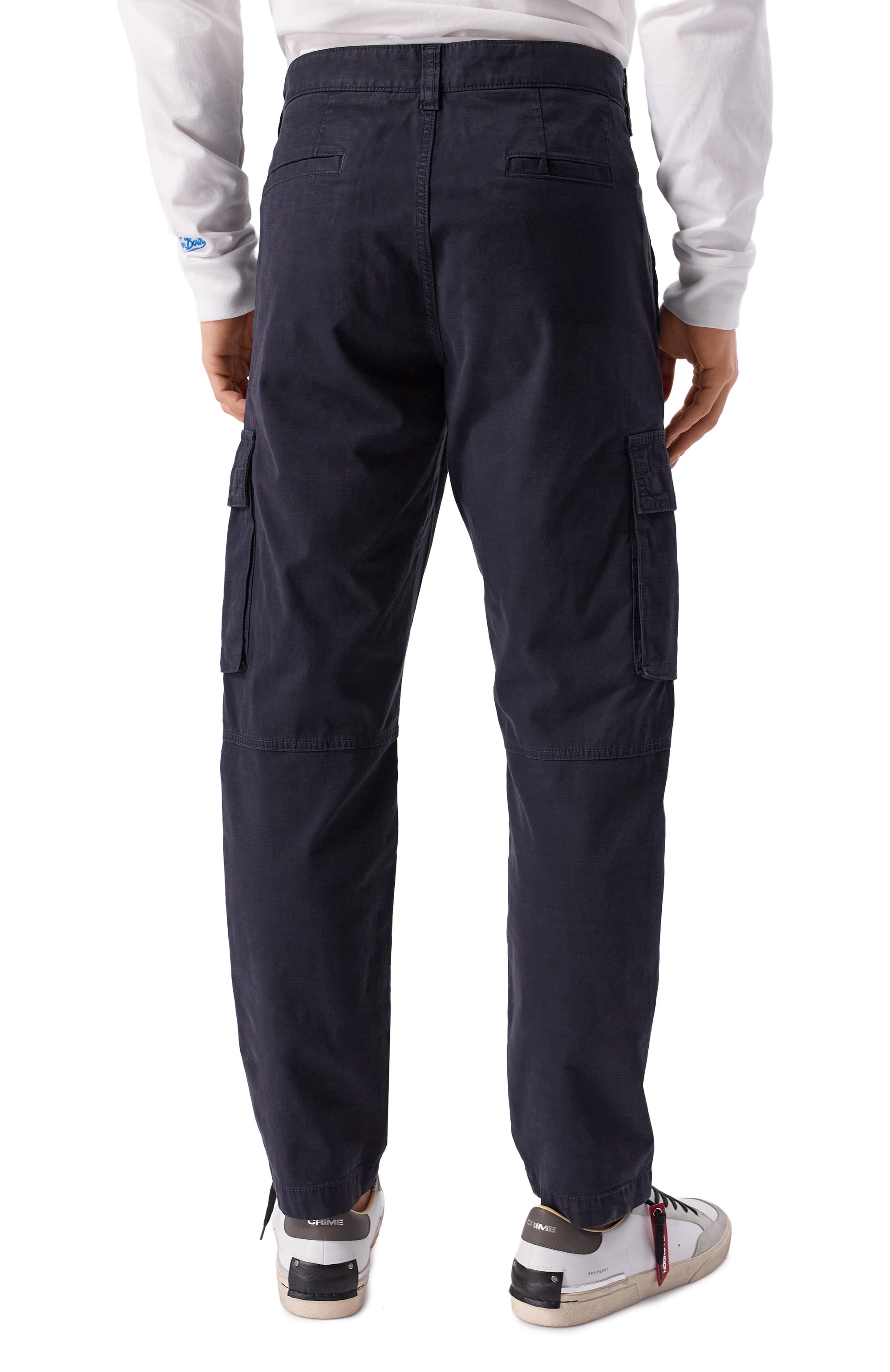 Хлопковые брюки-карго BOSS ORANGE, арт. 50530599, фото 4