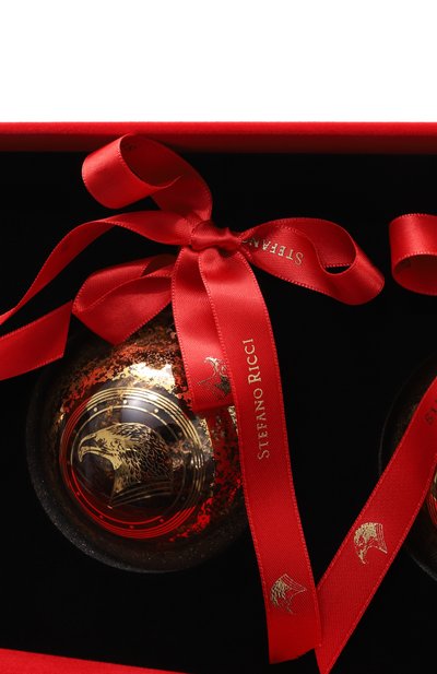 Набор из трех елочных игрушек STEFANO RICCI, арт. KGCBALL3/SR01, фото 4