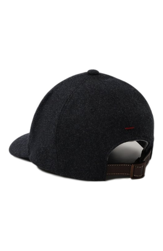 Шерстяная бейсболка Brunello Cucinelli M038P9992 Синий  M038P9992 Фото 3