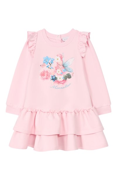 Хлопковое платье MONNALISA, арт. 39G900