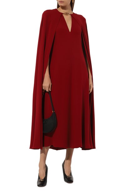 Шелковое платье VALENTINO, арт. 5B3VA9Y01MM, фото 2