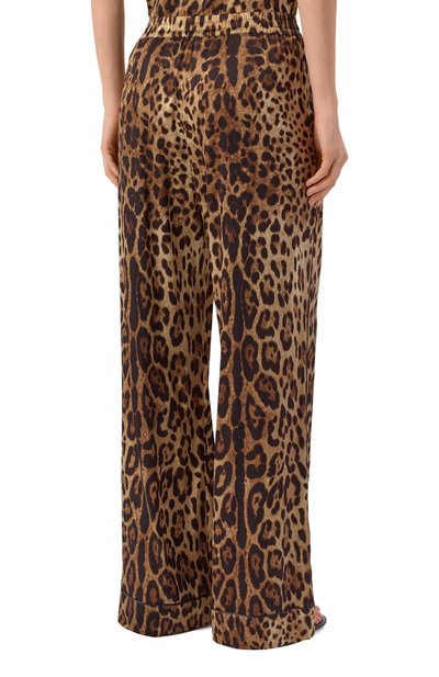 Шелковые брюки DOLCE & GABBANA, арт. FTAMPT/FSAXY, фото 4