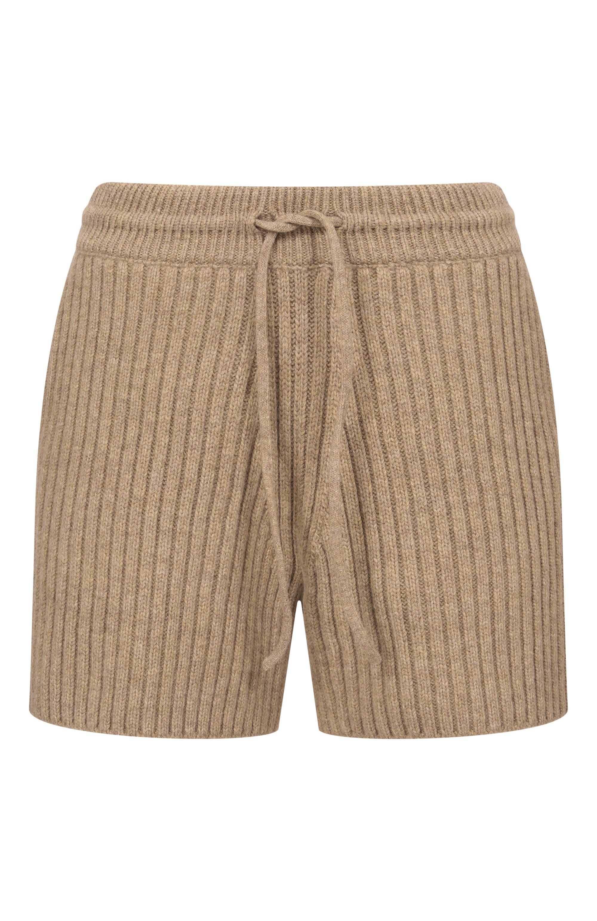 Шерстяные шорты BURBERRY бежевого цвета по цене 116500 руб., арт. 8121146, фото 1 Шерстяные шорты BURBERRY, арт. 8121146, фото 1