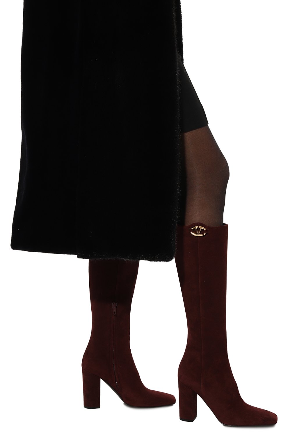 Замшевые сапоги vlogo the bold edition VALENTINO, арт. 5W2S0JU9/EPR, фото 3