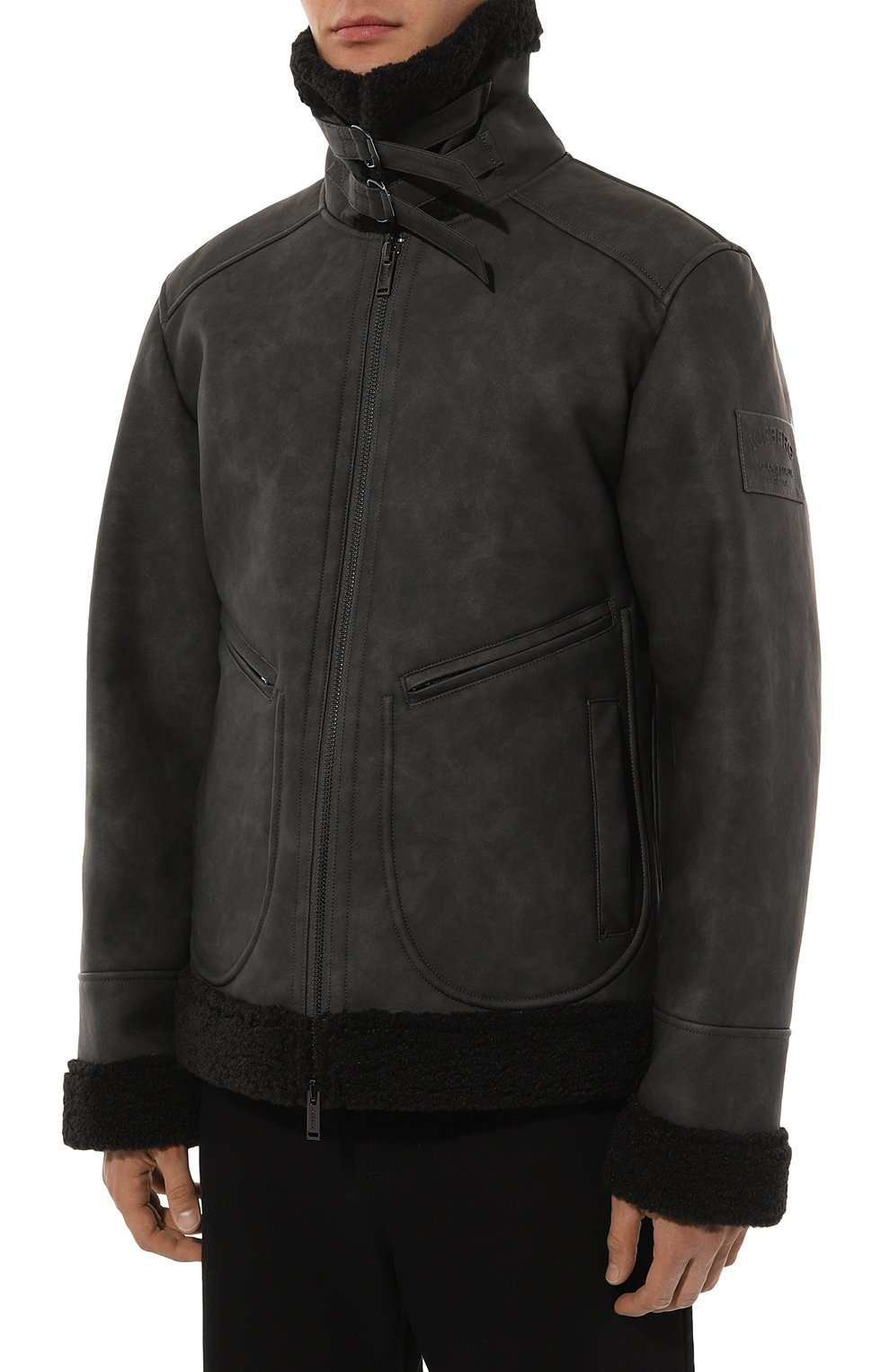 Дубленка из экомеха ICEBERG, арт. 0Z40/6809, фото 7