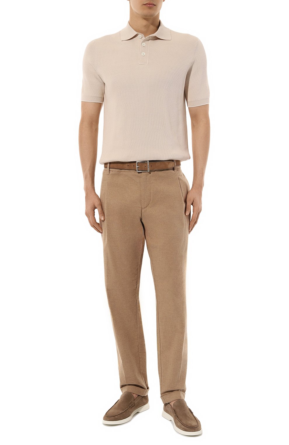 Хлопковое поло BRUNELLO CUCINELLI, арт. M2900B2019, фото 2