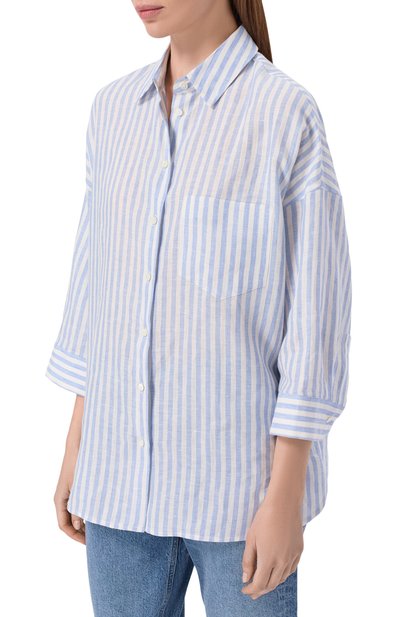 Льняная рубашка WEEKEND MAX MARA, арт. WKDPANETT0, фото 3