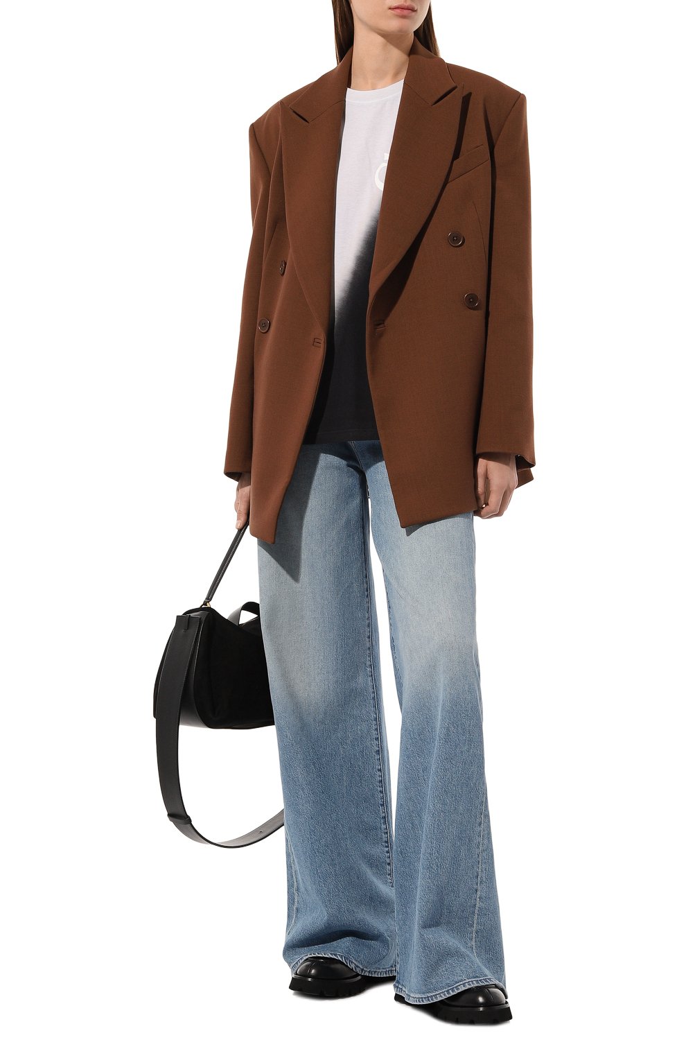 Хлопковая футболка CHLOÉ, арт. CHC23AJH01181, фото 2