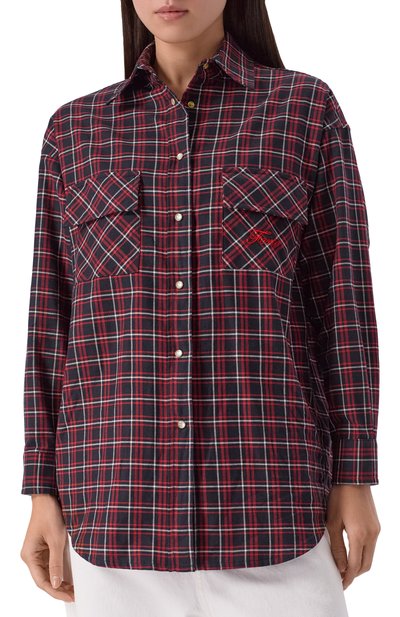 Хлопковая рубашка FORTE DEI MARMI COUTURE, арт. 24WF3102, фото 3