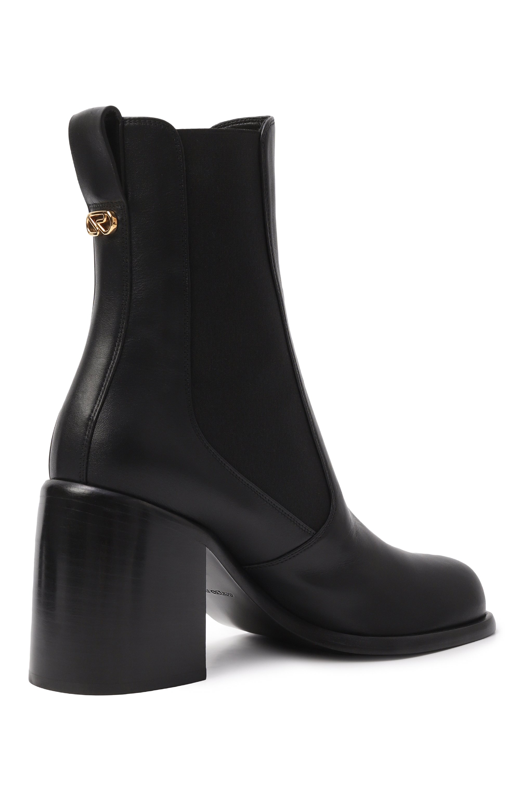 Кожаные ботильоны avenue 80 SERGIO ROSSI, арт. B11890/MFL352, фото 5