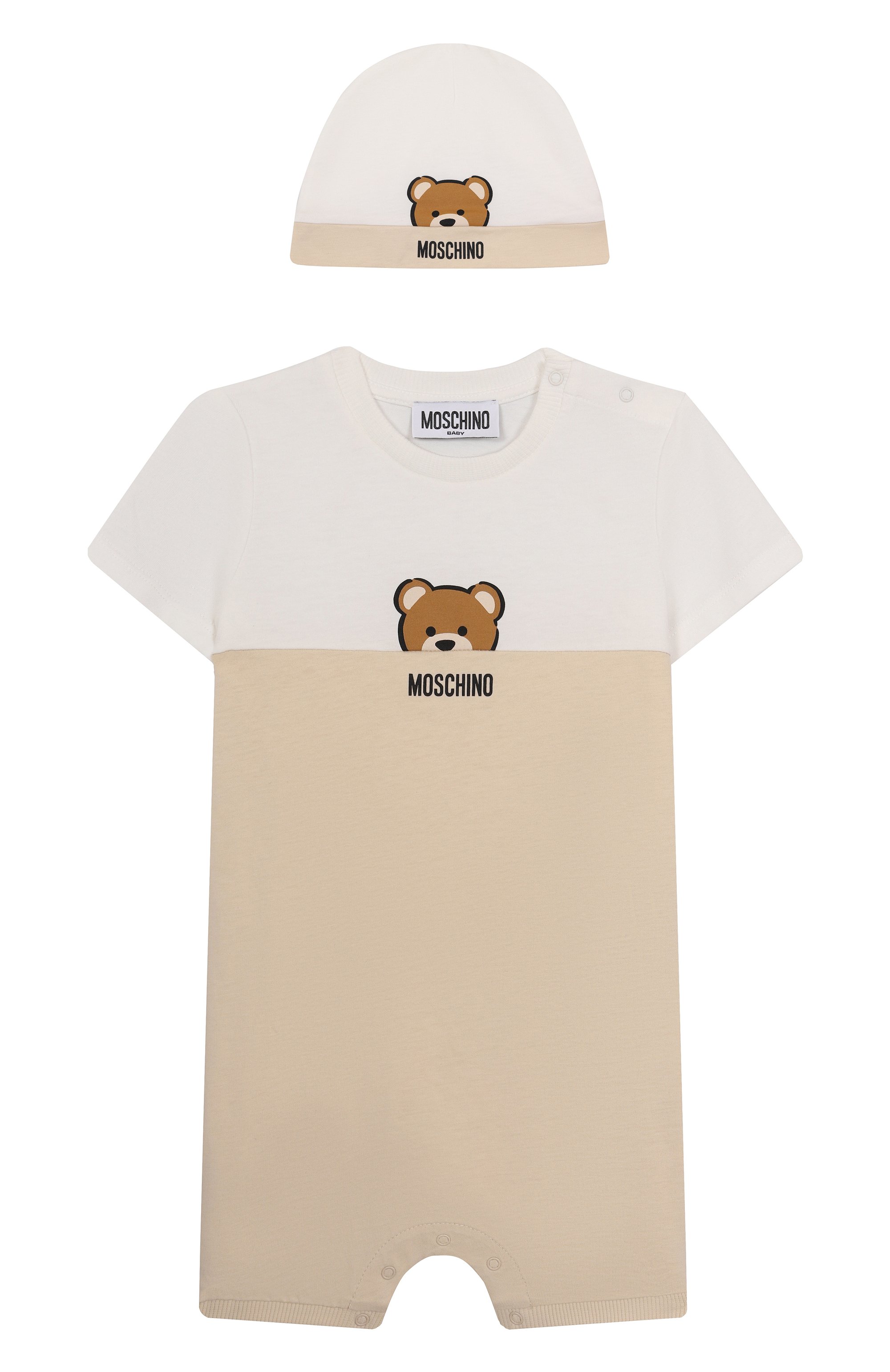 Комплект из песочника и шапки MOSCHINO, арт. MUY089/LAA27, фото 1