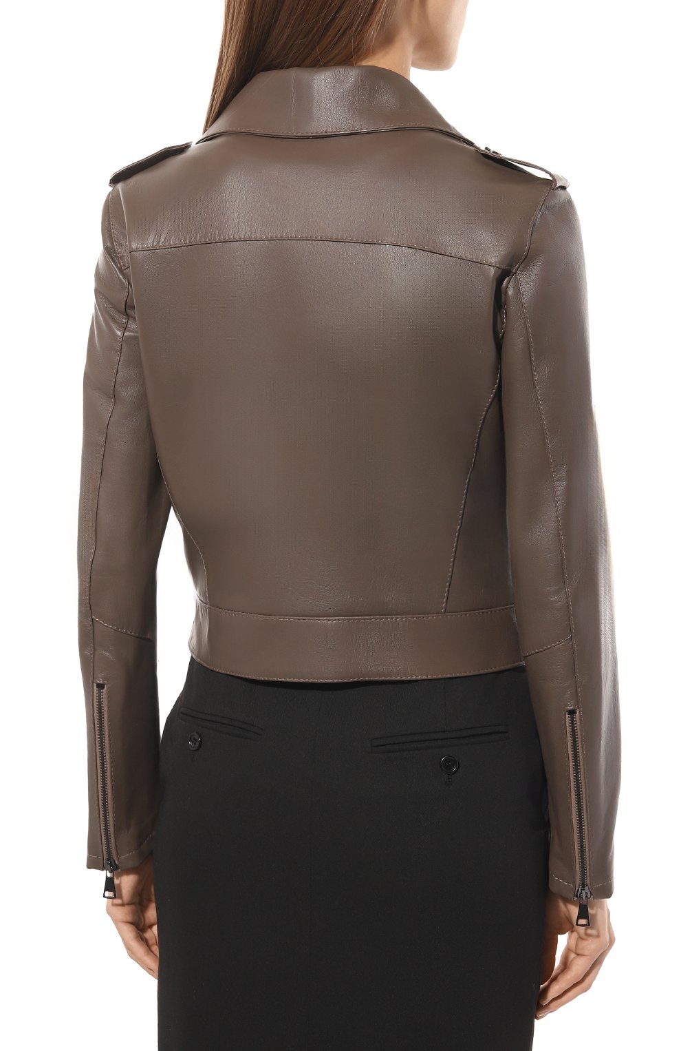Кожаная куртка SIMONETTA RAVIZZA, арт. S04JA235L16/TS/063, фото 4