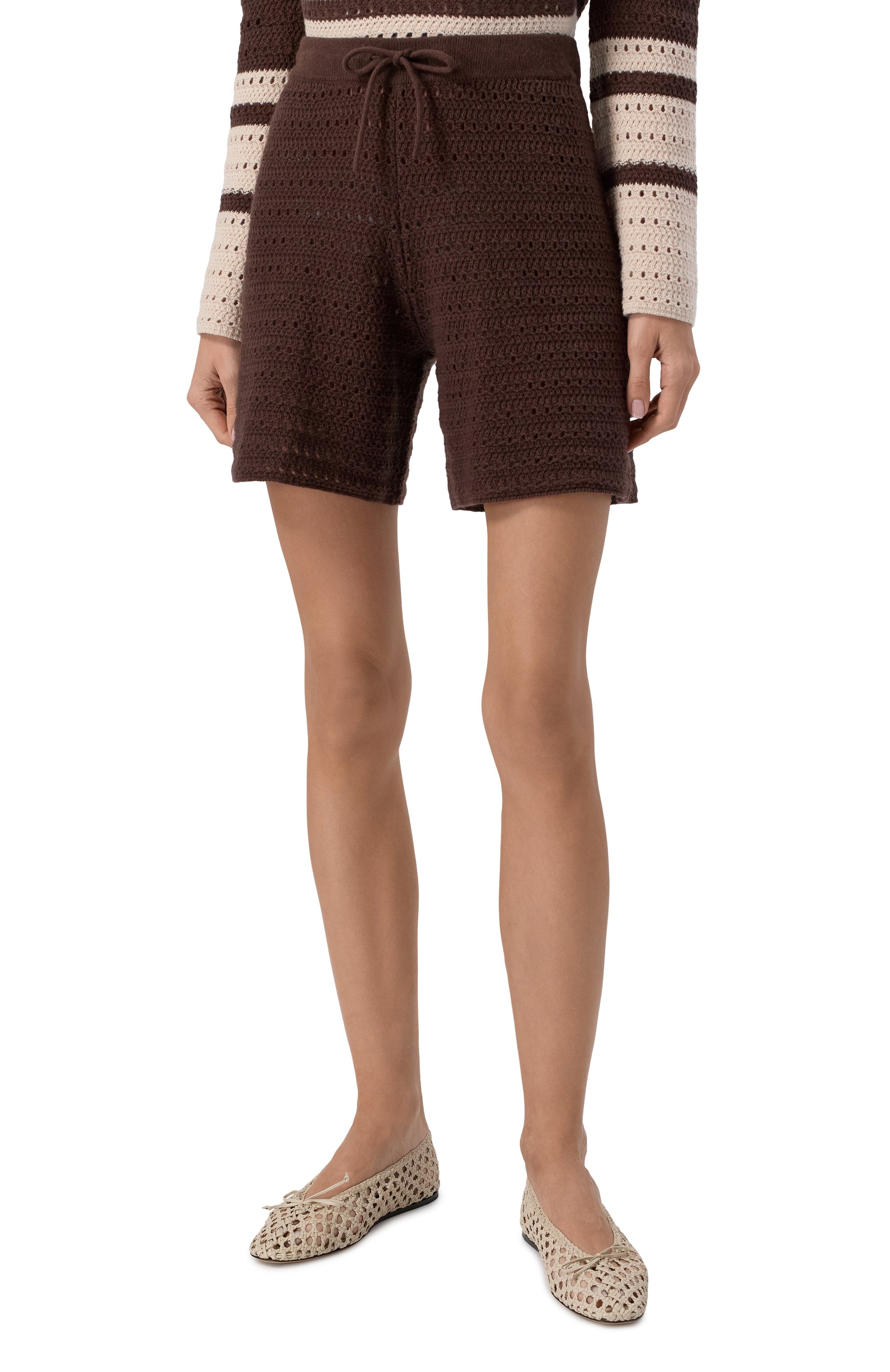 Шорты из хлопка и кашемира FTC, арт. 09903-0420, фото 3