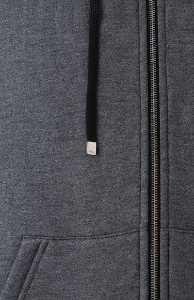 Толстовка из хлопка и шелка ZILLI, арт. SWS004M013989005U/62, фото 5