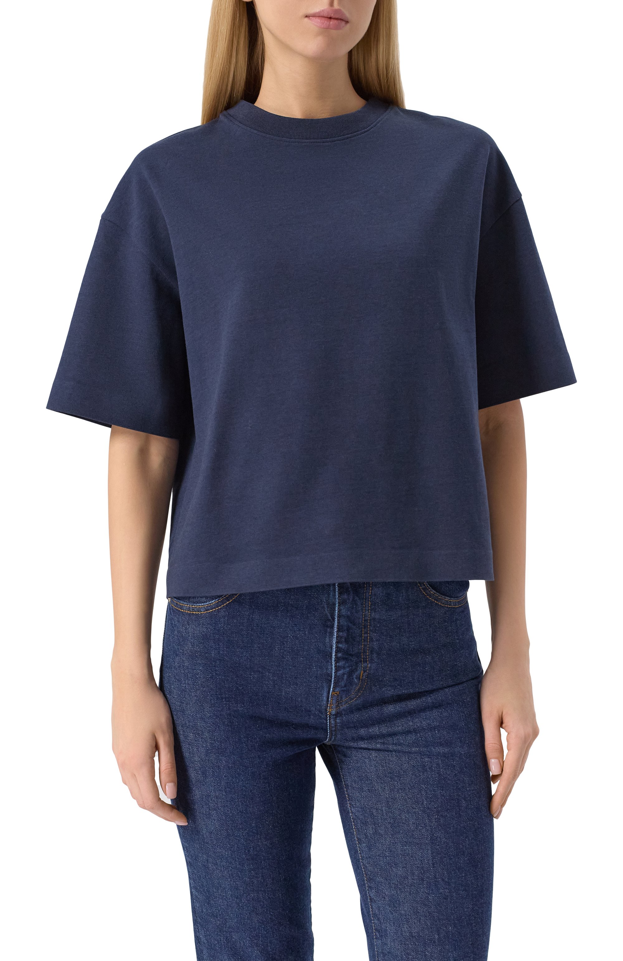 Футболка из хлопка и вискозы WEEKEND MAX MARA, арт. GE0RGIA, фото 3