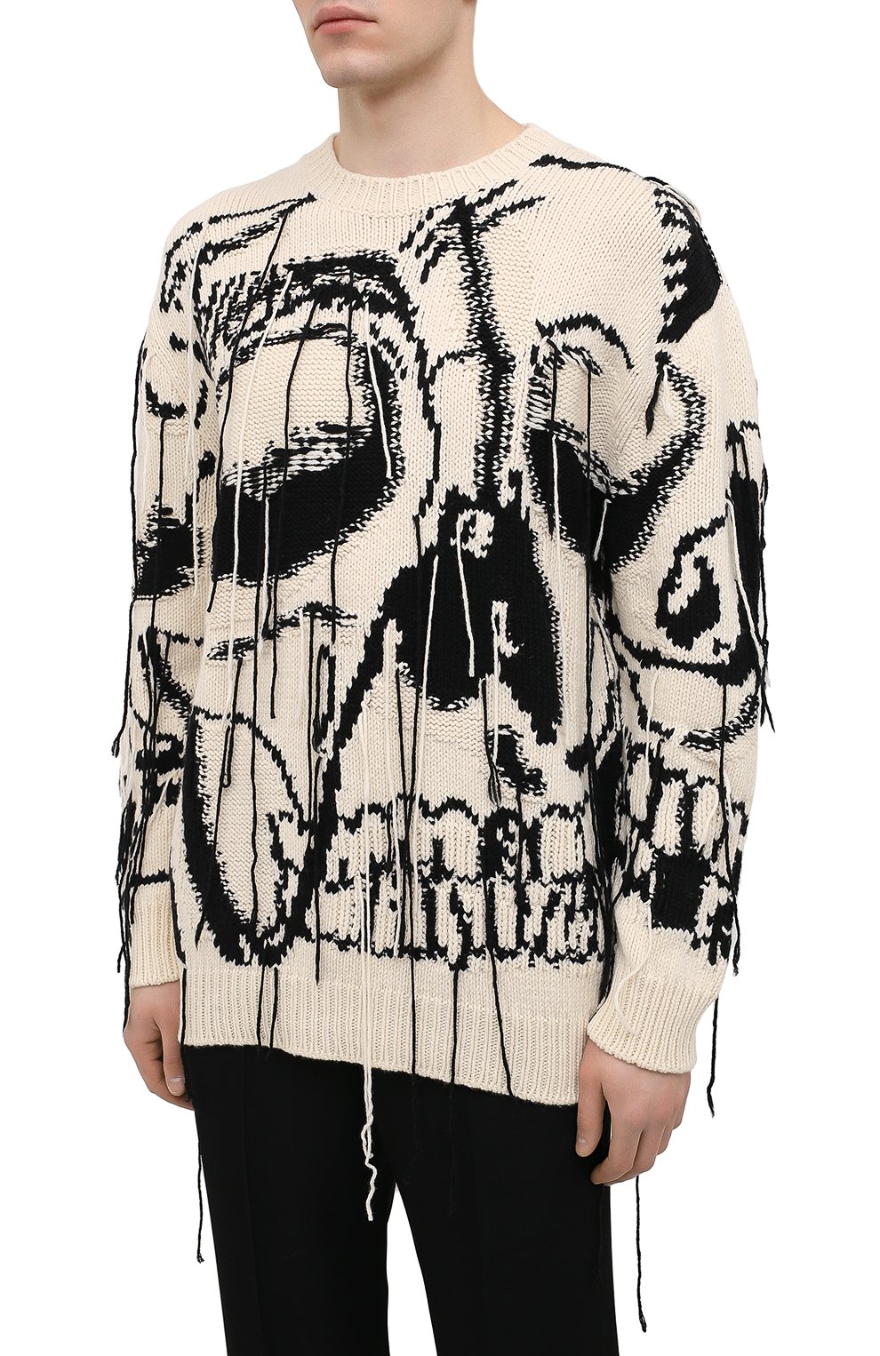 Свитер из шерсти и кашемира ALEXANDER MCQUEEN, арт. 632852/Q1RSS, фото 3
