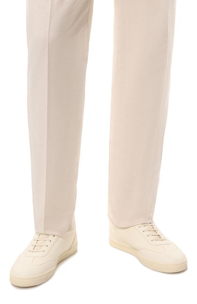 Кожаные кеды BRUNELLO CUCINELLI, арт. MZUOLYN309, фото 3