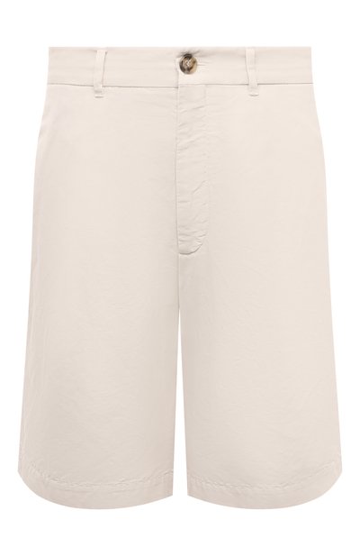 Мужские шорты изо льна и хлопка BRUNELLO CUCINELLI, арт. M291DU0010