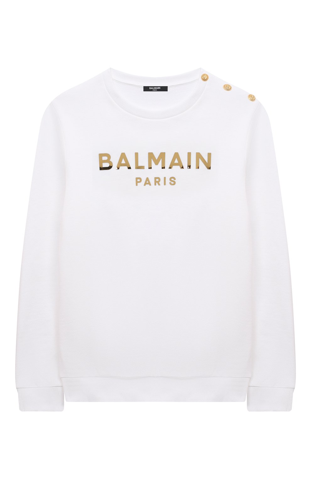 Хлопковый свитшот BALMAIN, арт. BU4Q40, фото 1
