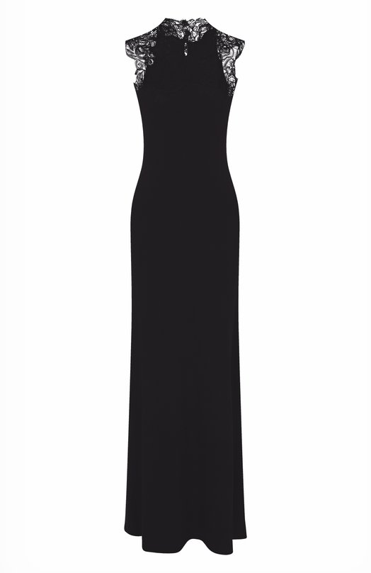 Платье из вискозы Ermanno Scervino D474Q700VQL Чёрный D474Q700VQL
